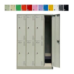 철제 캐비넷 락카장 사무실 사무용 철제사물함 철재 캐비넷옷장 복합 7인용