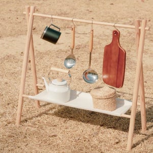 우드 캠핑 행어 케이스포함 감성 캠핑용품 고리 수납 인디안 행거 고리 랜턴 걸이