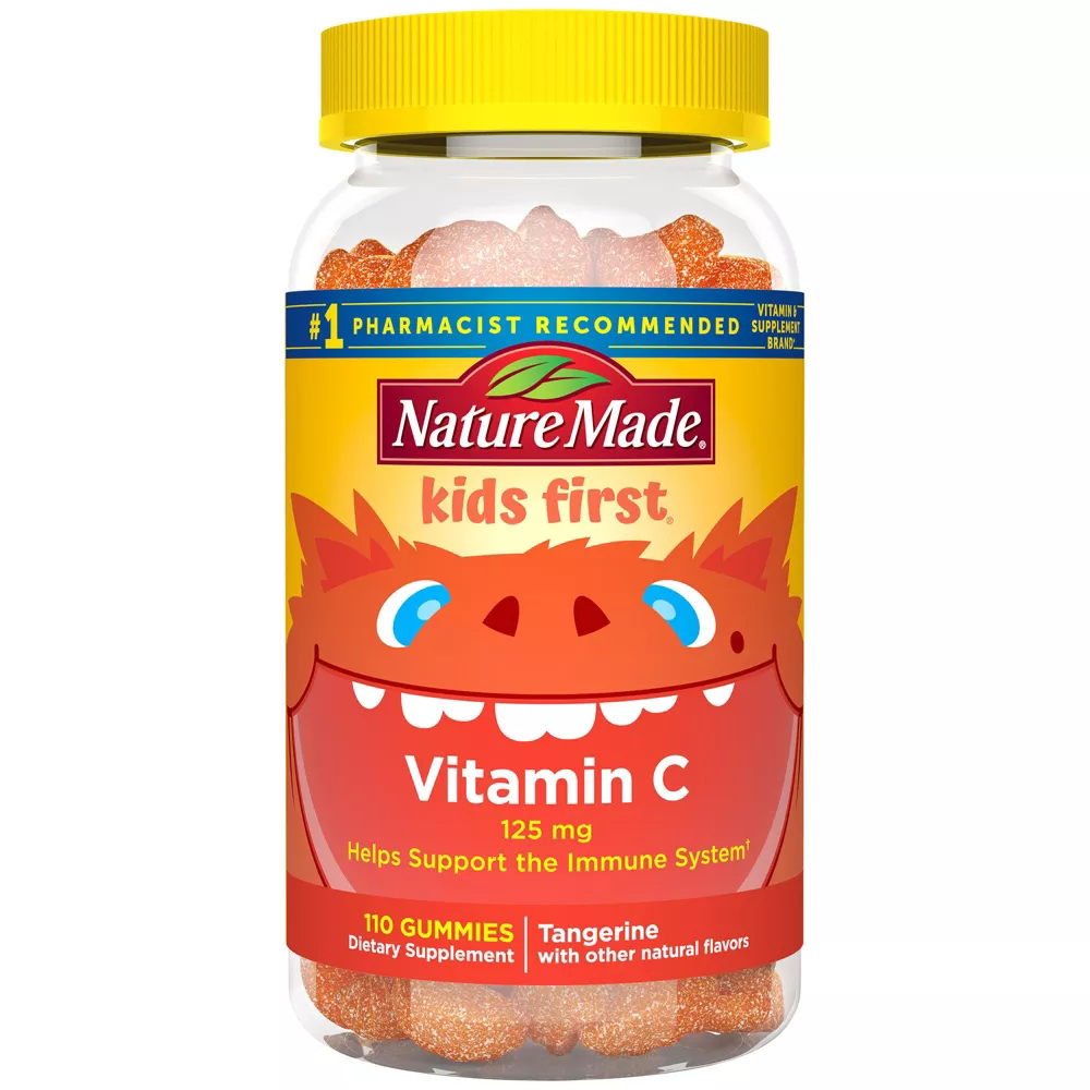 네이처메이드 키즈 퍼스트 <b>비타민C 구미 125mg</b> 110정