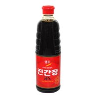 샘표 진간장 금S 930ml 한식 간장 콩간장 진장 장아찌 짱아치 조림 계란밥 계란 스시