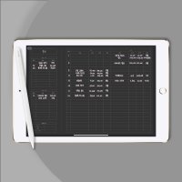 가계부 / 다크 / A4 가로 / 플래너 / 아이패드 갤럭시탭 태블릿 PC 필기노트 PDF 서식 / 굿노트 속지 [올라샵]