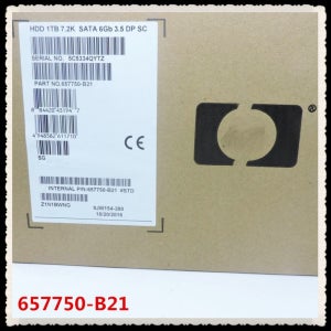 100% NEW BOX 657750-b21 657739-001 1 t 7.2 k sata 3.5 인치
