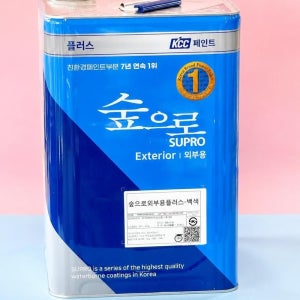 KCC 숲으로 외부용 플러스 18L 조색 친환경 담장 벽화 외부수성 주택 수리 보수 외벽