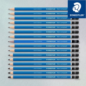 스테들러 마스 루모그라프 연필 100 - 전문가용 인물화 고급