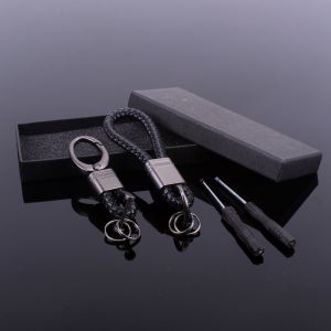 자동차키링 1+1 가죽 차키 스마트 키홀더 가방 열쇠고리