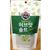 천일염(백설 순한허브맛 100g)X24