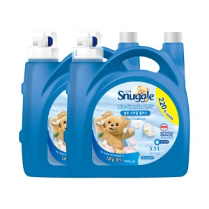 스너글 고농축 섬유유연제 블루스파클 플러스 5.5L 2개