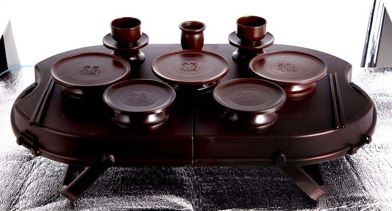 성묘갈때 들고다니는 벌초 수목장제기 휴대용제기상 성묘상 제기