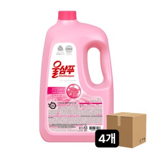 [본사배송] 울샴푸 오리지널 중성세제 3LX1박스 (4개)