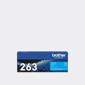 브라더 정품토너 TN-263C(파랑) 표준용량 HL-L3210CW MFC-L3750CDW용