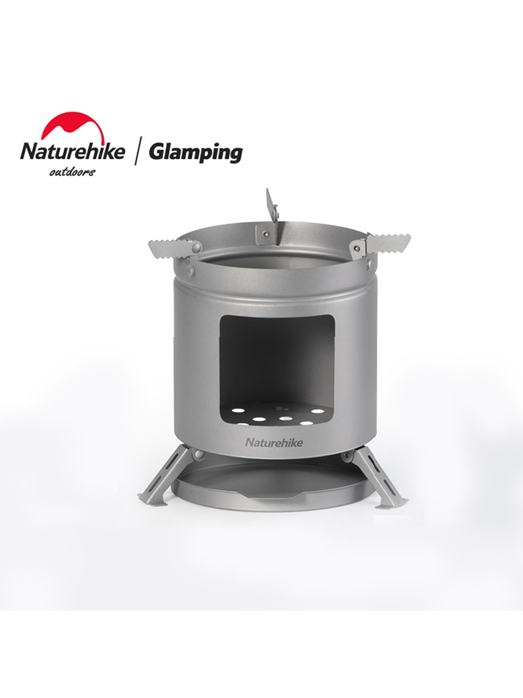 Naturehike 미니 티타늄 화덕 아웃도어 캠핑장 경량 캠핑 화덕 미니화로 난로