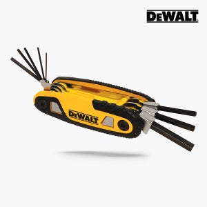 디월트 만능 육각 렌치 세트 접이식 포켓 8pcs DWHT70263M