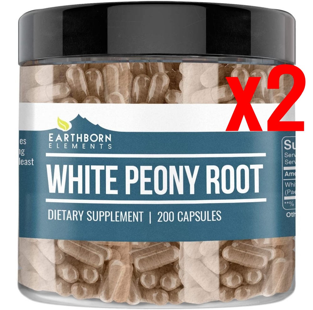 어스본 <b>작약추출물</b> White Peony Root 760mg 200캡슐 2개
