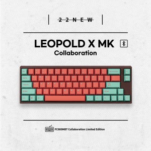 레오폴드 x MK Vapor FC660MBT Vapor 기계식 블루투스 키보드