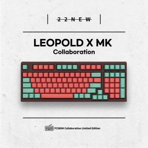 레오폴드 x MK Vapor FC980M Vapor 기계식 유선 키보드