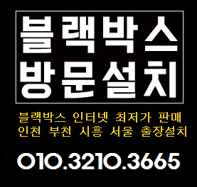 인천시 블랙박스 출장설치 파이뷰LX5000파워