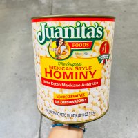 Juanita’s Foods 주아니타스 호미니 hominy 멕시코옥수수 통조림3.12kg