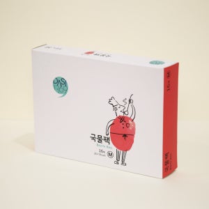 국물팩 중형 16매입X5팩 육수망 육수용 국물백 국물용백 거름망 공티백 차거름망