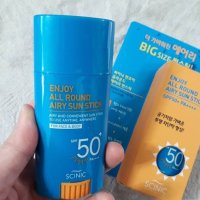 [공기처럼 가볍고 보송한 사용감] 싸이닉 엔조이 올라운드 선 스틱 25g(SPF50+)