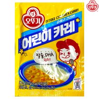 오뚜기 즉석카레 간편식 어린이카레 어린이 카레 80g