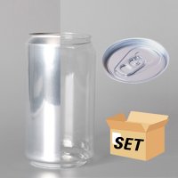 캔시머용 공캔 뚜껑 세트 알루미늄 PET 패트 음료 포장 커피 맥주캔 330 500ml