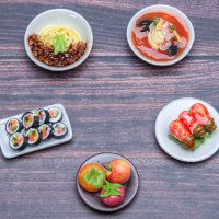 미니어처음식 미니어쳐하우스 음식만들기 장식소품 짜장면 짬뽕 김밥 삼겹살