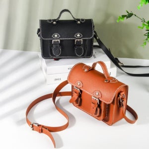 철천지 가죽공예 diy 만들기 키트 가죽가방 세트 07 미니사첼백