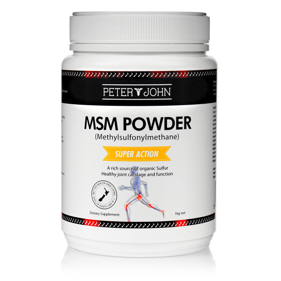 피터앤존 MSM 식이유황 파우더 뉴질랜드 관절 1kg