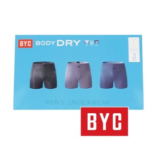 찬스(ChanS)브랜드 BYC 트렁크 팬티 3매 남자 내의 속옷CSU-P0303