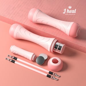 제이힐 멀티펑션 뎀벨바 중량 무게조절 덤벨봉 조립식 홈트 튜빙밴드 아령 3.5kg 세트