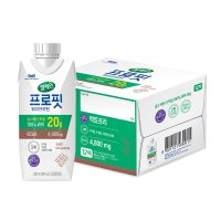 셀렉스 스포츠 웨이프로틴 드링크 초콜릿 330ml x 12팩