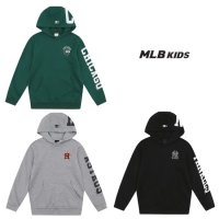 [MLB KIDS] 엠엘비 키즈 소매 로고 후드 티셔츠 (71HDN2841)