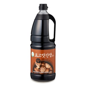 비비푸드 양조간장에 표고버섯 담은 프리미엄 표고 맛간장 소스 1.8L