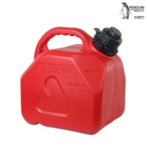 JCF 연료통 5L/주입호스포함 석유통 기름통 휘발유통 말통