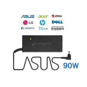 LG 울트라PC GT 어댑터 15U780-PA5MK 15U780-PA76K 15U780-PA70K 전용 19V 4.74A 90W (5.5) 호환 충전기 케이블별도