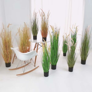 인조갈대 조화 가을억새 핑크뮬리 강아지풀 인테리어장식 인조 플랜테리어