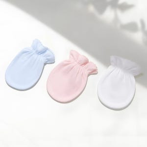 베베라온 봄 여름 가을 겨울 밤부 메쉬 아기 모달 양면 신생아 손싸개