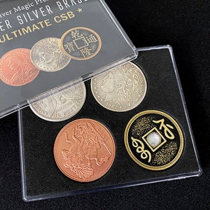 신기한 동전 마술도구 / Ultimate CSB 카퍼 실버 브레스 코인매직 세트