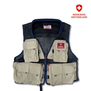 몽크로스 쏘가리 배스 민물 루어 낚시 조끼 계류 워킹 낚시