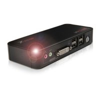 Uniclass 2포트 DVI KVM 스위치-USB허브,오디오 지원