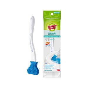 3M 크린스틱 교체형 변기 수세미 핸들+리필1P