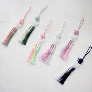 미니 옥나비 1단 노리개D 전통 여아 남아 한복 매듭 장신구