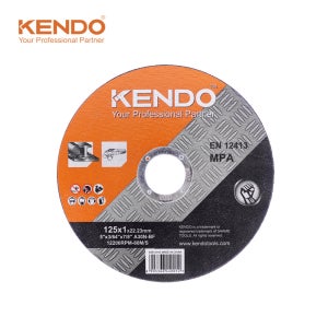 켄도 그라인더날 125mm 철제 메탈 절단석 컷팅 금속 스텐 절삭 절단날 63012143