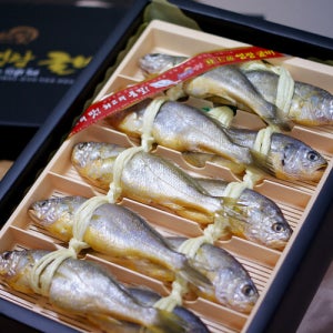 영광굴비 참조기 법성포굴비선물세트 10미 3호 고급 지함 보자기포장 국산조기 제수용