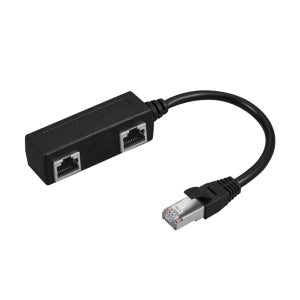 인터넷 UTP 랜선 선택 분배기 2포트 RJ45 커플러 랜케이블 통신 연장 젠더