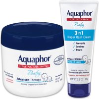 아쿠아퍼 베이비 발진 침독 연고,크림 세트 Aquaphor Baby