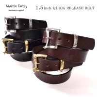 마틴페이지 퀵 릴리즈 벨트 1.5인치 Martin Faizey QUICK RELEASE