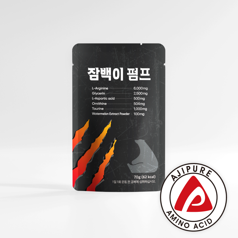 헬스부스터 잠백이 펌프 <b>아르기닌</b> 6000mg 70ml 30개입