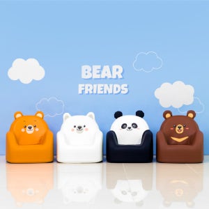 뒹굴러 키즈소파 베어프렌즈 4color / 아기쇼파 / 유아쇼파