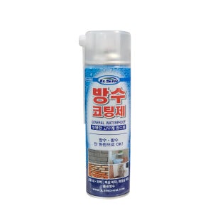 방수스프레이 발수 투명 창틀균열 옥상 보수 550ml 일신 TL58